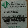 Watts 850Т (850Т1W220) Соленоидный клапан для систем водоснабжения 1" 230V Н.З.