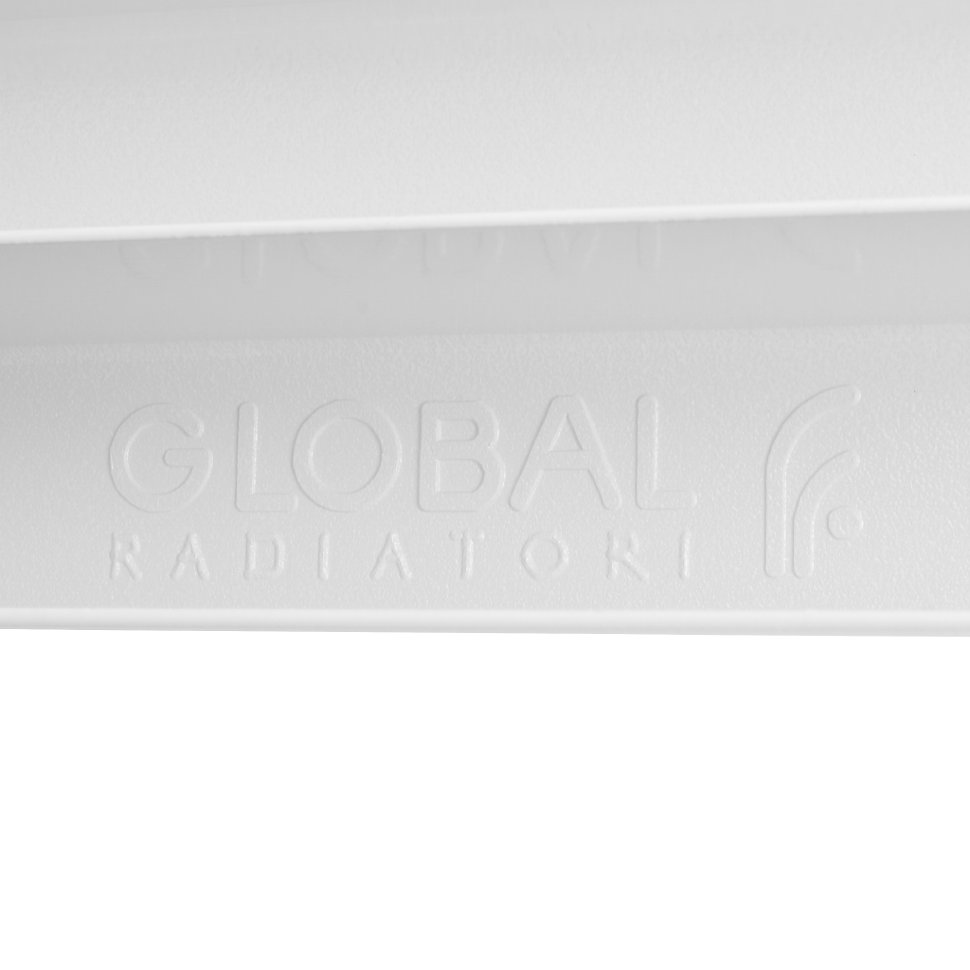 Global VOX- R 500 12 секций радиатор алюминиевый белый боковое подключение