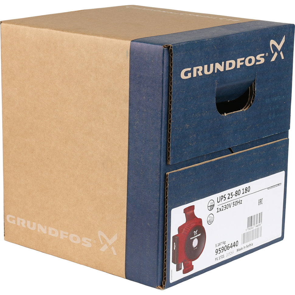 Grundfos Насос UPS 25-80 1х230 В