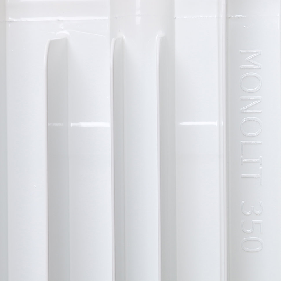 RIFAR MONOLIT 350 12 секций радиатор биметаллический белый боковое подключение