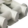 Global ISEO 350 8 секций радиатор алюминиевый белый боковое подключение