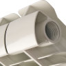 Global ISEO 350 8 секций радиатор алюминиевый белый боковое подключение