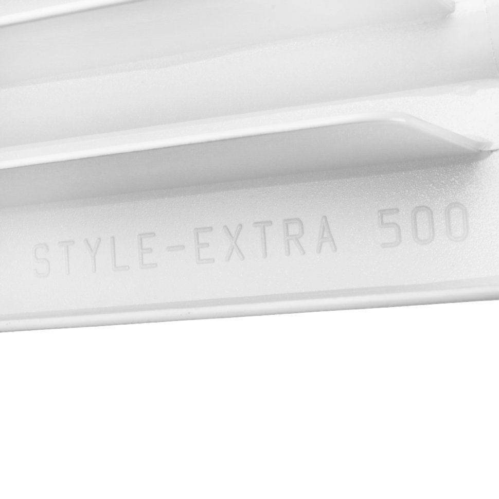 Global STYLE EXTRA 500 4 секции радиатор биметаллический белый боковое подключение