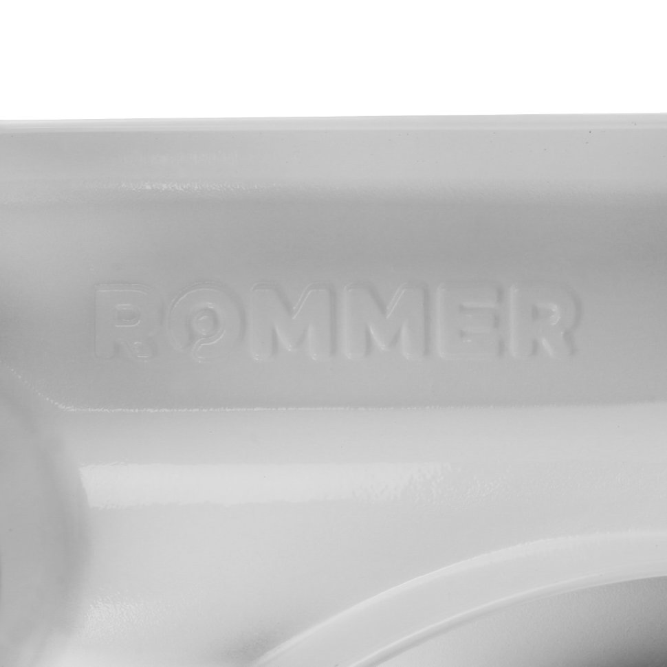 ROMMER Profi 500 6 секций радиатор алюминиевый белый боковое подключение