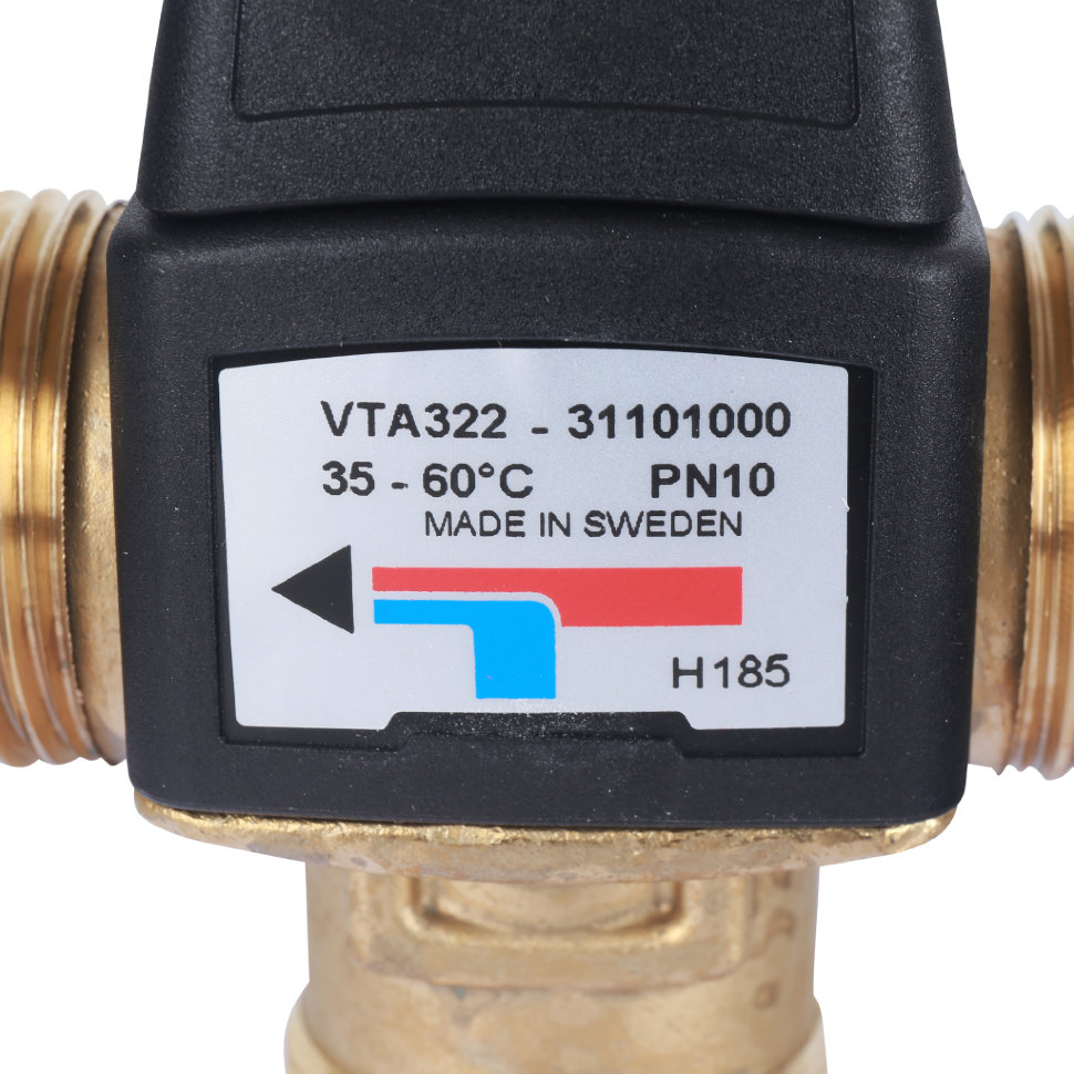 Esbe Клапан термостатический смесительный VTA322 35-60C нар.1, KVS 1,6