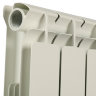 STOUT Bravo 500 4 секции радиатор алюминиевый белый боковое подключение
