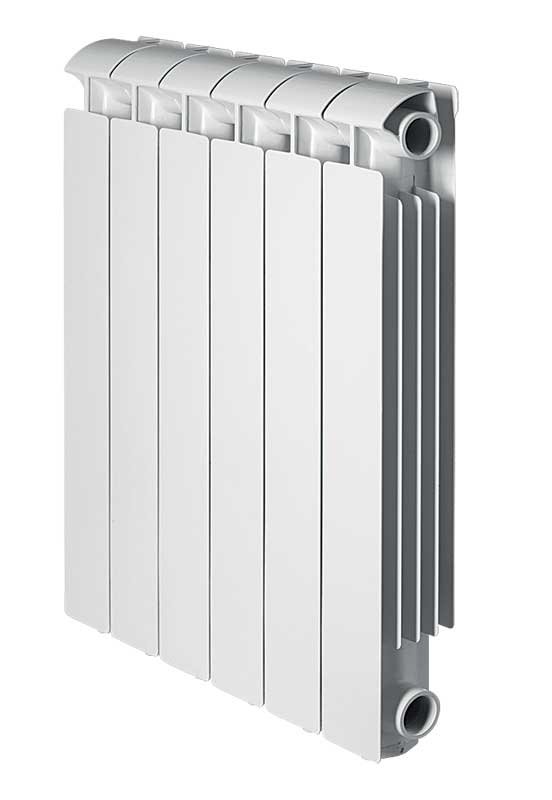 Global KLASS 500 10 секций радиатор алюминиевый белый боковое подключение