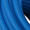 STOUT Труба гофрированная ПНД, цвет синий, наружным диаметром 20 мм для труб диаметром 14-18 мм