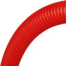 STOUT Труба гофрированная ПНД, цвет красный, наружным диаметром 25 мм для труб диаметром 16-22 мм