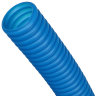 STOUT Труба гофрированная ПНД, цвет синий, наружным диаметром 25 мм для труб диаметром 16-22 мм
