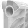 Global ISEO 500 4 секции радиатор алюминиевый белый боковое подключение