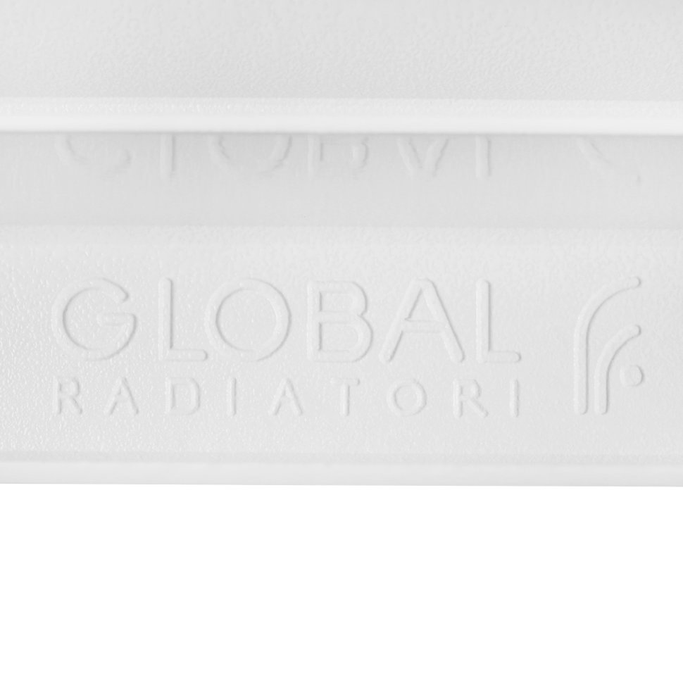 Global STYLE EXTRA 500 14 секций радиатор биметаллический белый боковое подключение