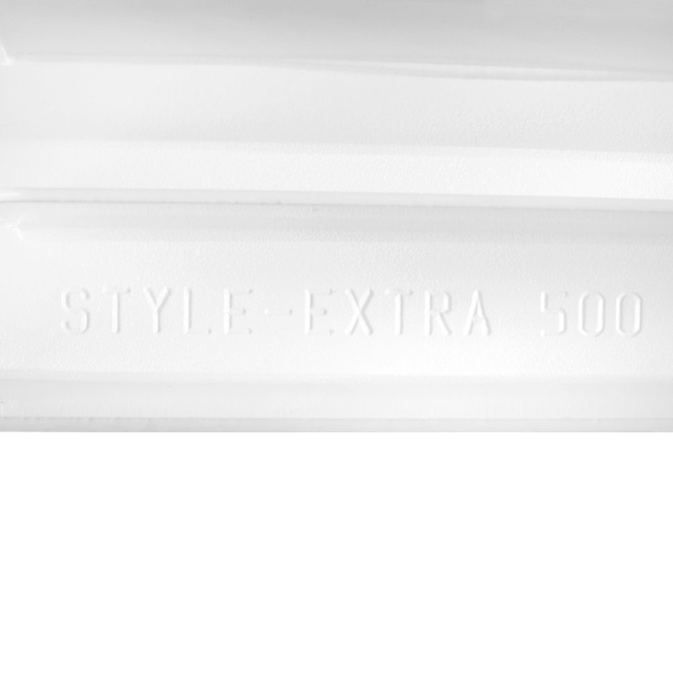 Global STYLE EXTRA 500 14 секций радиатор биметаллический белый боковое подключение
