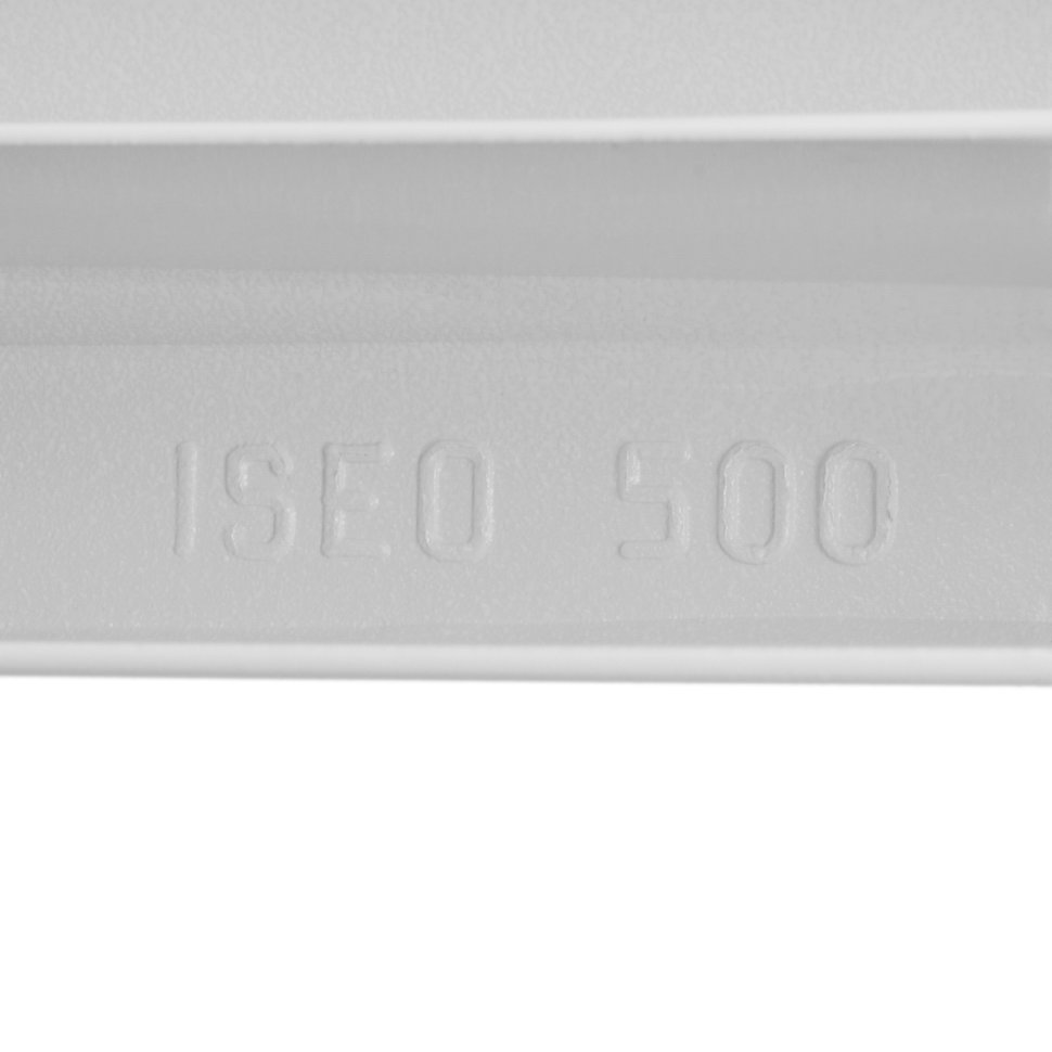 Global ISEO 500 10 секций радиатор алюминиевый белый боковое подключение