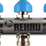 REHAU Распределительный коллектор HKV-D на 5 контуров (нерж .сталь)
