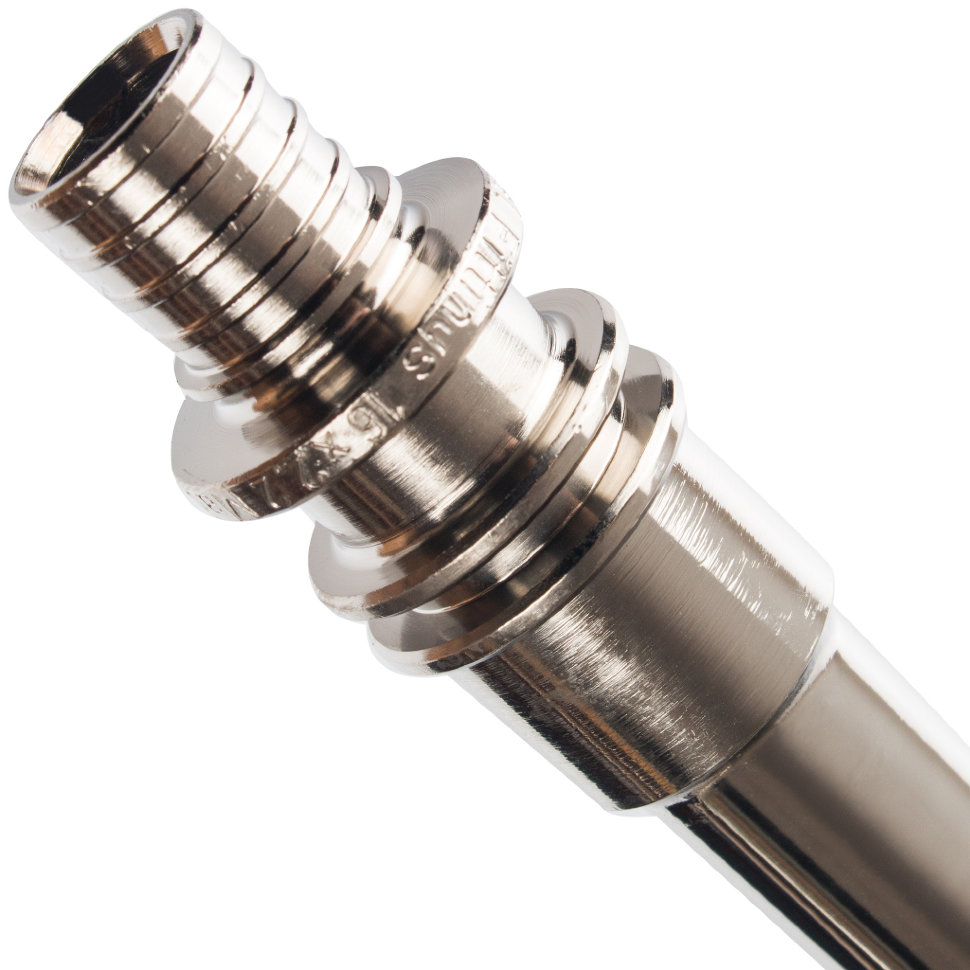 STOUT Трубка для подкл-я радиатора, Г-образная 16/1000 для труб из сшитого полиэтилена аксиальный