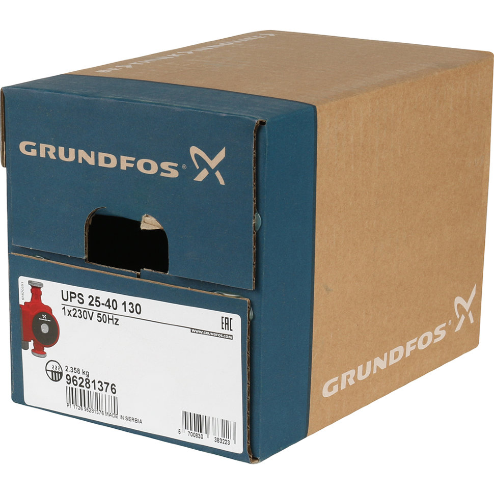 Grundfos Насос UPS 25-40 130 1х230 В