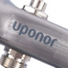 Uponor Smart S коллектор с клапанами стальной, выходы 3X3/4" евроконус