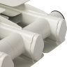 Global ISEO 500 6 секций радиатор алюминиевый белый боковое подключение