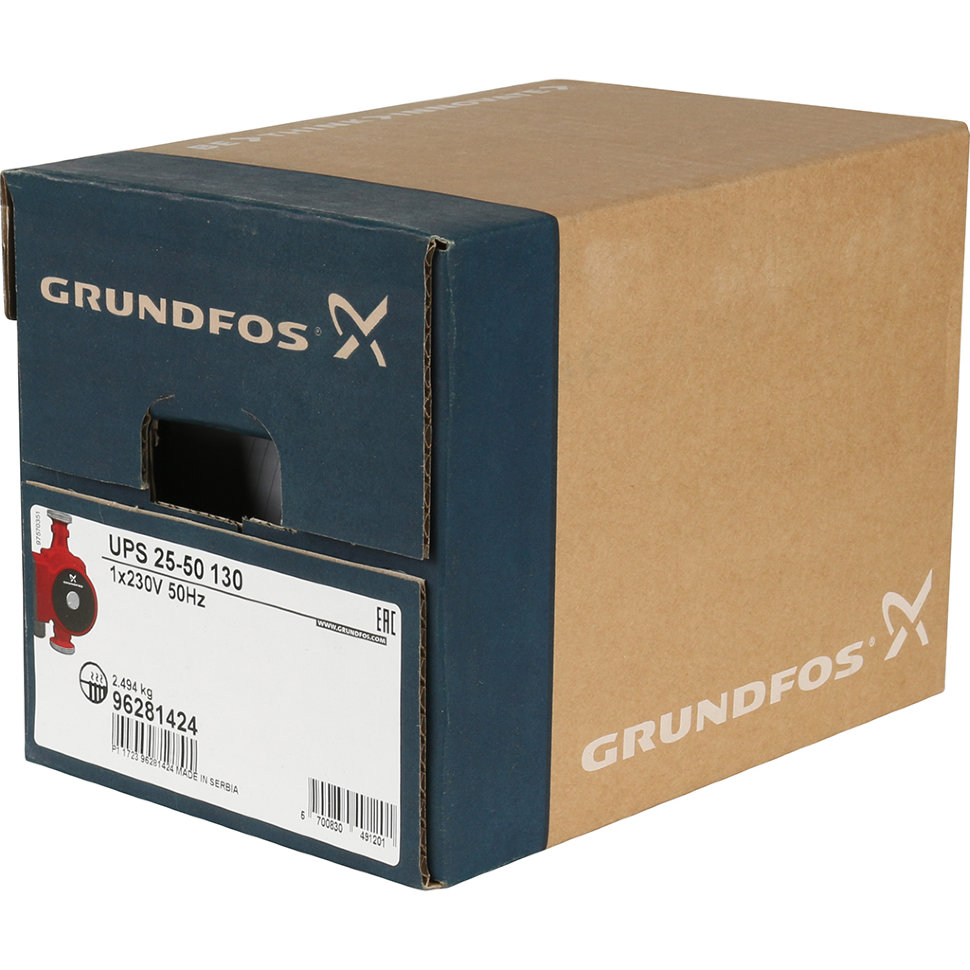 Grundfos Насос UPS 25-50 130 1х230 В